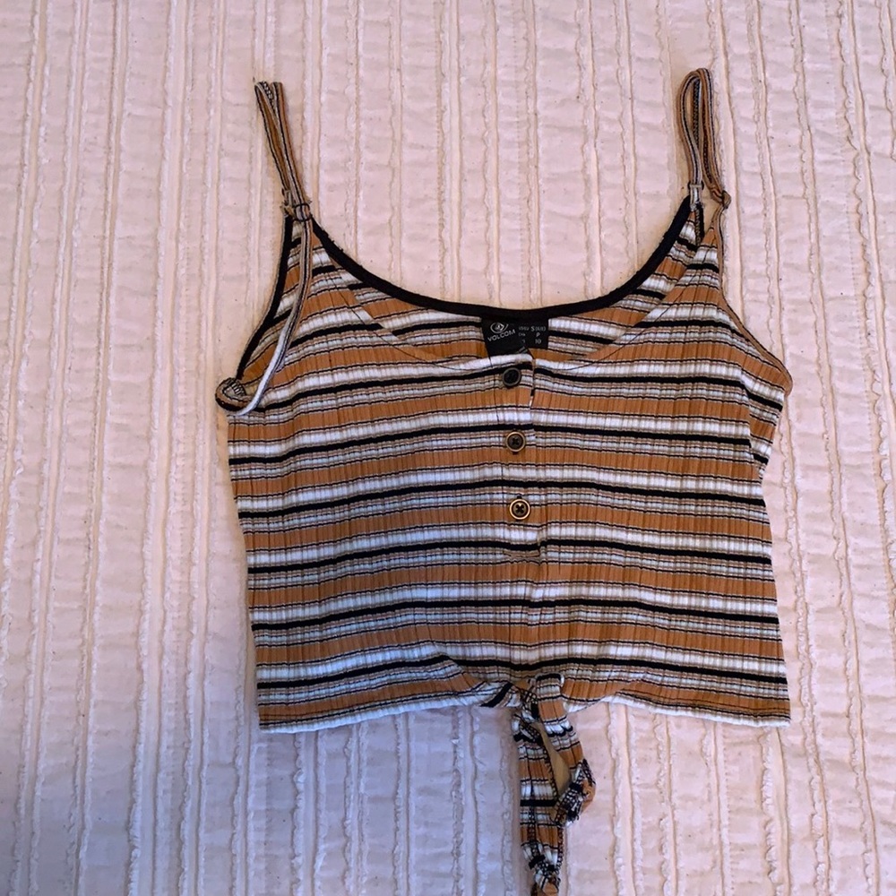 Volcom Cropped Tank Top